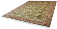 Kayoom Seidenteppich Gum 8289, rechteckig, 10 mm Höhe, Einzelstück mit Zertifikat, Wohnzimmer
