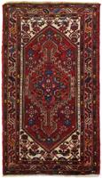 Morgenland Wollteppich Heriz Teppich handgeknüpft rot, rechteckig, 8 mm Höhe, handgeknüpft
