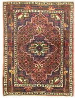 Morgenland Wollteppich Kolyai Teppich handgeknüpft orange, rechteckig, 8 mm Höhe, handgeknüpft