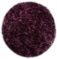 Paco Home Fellteppich Playa 960, fellförmig, 60 mm Höhe, Kunstfell, Flokati-Optik, Hochflor, weich und flauschig, Uni-Farben, ideal im Wohnzimmer & Schlafzimmer