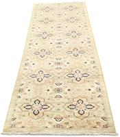 Morgenland Wollteppich Ziegler Teppich handgeknüpft beige, rechteckig, 7 mm Höhe