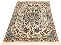 morgenland Wollteppich "Nain 9la Teppich handgeknüpft beige", rechteckig, 8 mm Höhe