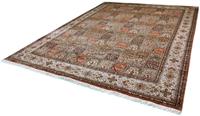 Kayoom Seidenteppich R.Taj 9604, rechteckig, 10 mm Höhe, Einzelstück mit Zertifikat, Wohnzimmer