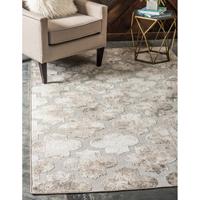 Home24 In- & outdoorvloerkleed Cloud Crosses, Top Square