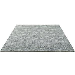 Theko Wollteppich Molde - 14005, rechteckig, 5 mm Höhe, reine Wolle, handgewebt, Scandi Design, Wohnzimmer