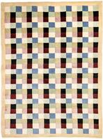 Wollteppich Nepal Teppich handgeknüpft beige, morgenland, rechteckig, Höhe: 18 mm, handgeknüpft