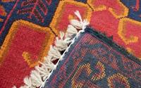 morgenland Wollteppich "Belutsch Teppich handgeknüpft blau", rechteckig, handgeknüpft