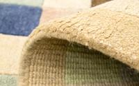 Morgenland Wollteppich Nepal Teppich handgeknüpft beige, rechteckig, 18 mm Höhe, handgeknüpft