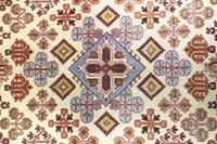Morgenland Wollteppich Meymeh Teppich handgeknüpft beige, rechteckig, 9 mm Höhe, handgeknüpft