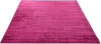 Tom Tailor Vloerkleed Shine uni Handgeweven vloerkleed, 100% viscose, met de hand geweven, met elegante gloed, woonkamer