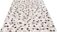 THEKO Vachtvloerkleed Kobe Patchwork, met de hand genaaid, echte runderhuid in natureltinten, woonkamer