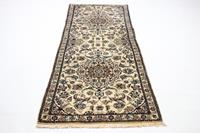 Morgenland Wollteppich Nain 9la Teppich handgeknüpft beige, rechteckig, 11 mm Höhe