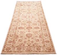 Morgenland Wollteppich Ziegler Teppich handgeknüpft beige, rechteckig, 6 mm Höhe