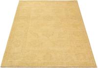 Morgenland Wollteppich Farahan Teppich handgeknüpft beige, rechteckig, 7 mm Höhe