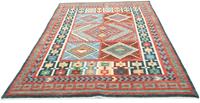 Morgenland Wollteppich Designer Teppich handgeknüpft mehrfarbig, rechteckig, 7 mm Höhe, handgeknüpft