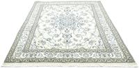 Morgenland Wollteppich Nain 9la Teppich handgeknüpft beige, rechteckig, 8 mm Höhe