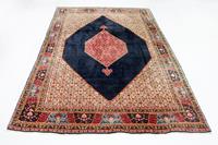 Morgenland Teppich Bidjar Takab Teppich handgeknüpft blau, rechteckig, 11 mm Höhe, handgeknüpft