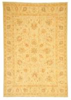 Morgenland Wollteppich Farahan Teppich handgeknüpft beige, rechteckig, 7 mm Höhe