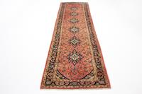 Morgenland Wollteppich Keshan Teppich handgeknüpft orange, rechteckig, 8 mm Höhe