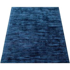 Paco Home Teppich Glori 330, rechteckig, 9 mm Höhe, Kurzflor, handgewebt, 100% Viskose, mit leichtem Schimmer, Wohnzimmer