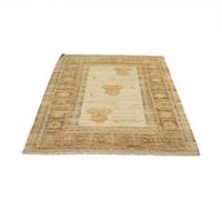 Morgenland Wollteppich Kelim Teppich handgeknüpft beige, rechteckig, 6 mm Höhe, handgeknüpft
