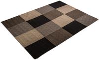Morgenland Teppich Patchwork Teppich handgetuftet mehrfarbig, rechteckig, 8 mm Höhe, Viskose