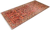 Morgenland Wollteppich Sarough Teppich handgeknüpft rost, rechteckig, 7 mm Höhe