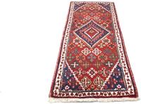 Morgenland Wollteppich Ardebil Teppich handgeknüpft rot, rechteckig, 8 mm Höhe, handgeknüpft