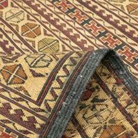 Morgenland Wollteppich Farahan Teppich handgeknüpft 0, rechteckig, 7 mm Höhe
