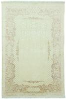 Morgenland Teppich Designer Teppich handgeknüpft beige, rechteckig, 7 mm Höhe