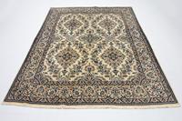 Morgenland Teppich Nain 6la Teppich handgeknüpft beige, rechteckig, 6 mm Höhe, handgeknüpft