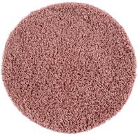 Paco Home Hochflor-Teppich Twister 500, rund, 45 mm Höhe, Uni Hochflor Shaggy mit hoher Fadendichte, ideal im Wohnzimmer & Schlafzimmer