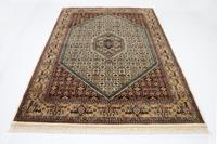 Morgenland Teppich Bidjar Teppich handgeknüpft beige, rechteckig, 8 mm Höhe