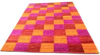 Morgenland Teppich Designer Teppich handgeknüpft mehrfarbig, rechteckig, 18 mm Höhe, Viskose