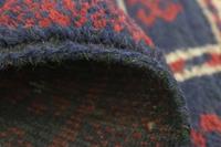 Morgenland Wollteppich Belutsch Teppich handgeknüpft braun, rechteckig, 7 mm Höhe, handgeknüpft
