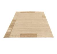 Morgenland Wollteppich Nepal Teppich handgeknüpft beige, rechteckig, 18 mm Höhe, handgeknüpft