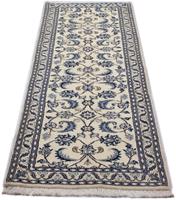 Morgenland Wollteppich Nain 9la Teppich handgeknüpft beige, rechteckig, 7 mm Höhe