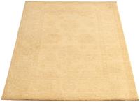 Morgenland Wollteppich Farahan Teppich handgeknüpft beige, rechteckig, 7 mm Höhe