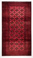 Morgenland Wollteppich Belutsch Teppich handgeknüpft rot, rechteckig, 8 mm Höhe, handgeknüpft