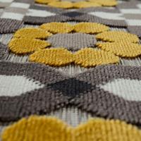 Paco Home Teppich Charleroi 492, rechteckig, 3 mm Höhe, In- und Outdoor geeignet, Wohnzimmer