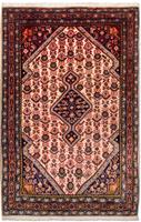 Morgenland Wollteppich Malayer Teppich handgeknüpft beige, rechteckig, 8 mm Höhe, handgeknüpft
