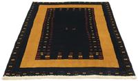 Morgenland Wollteppich Loribaft Teppich handgeknüpft dunkelblau, rechteckig, 18 mm Höhe, handgeknüpft