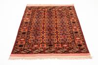 Morgenland Teppich Buchara Teppich handgeknüpft rosa, rechteckig, 4 mm Höhe