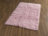Böing Carpet Wollteppich "Flokati 1500 g", rechteckig, Handweb Teppich, Uni-Farben, reine Wolle, handgewebt