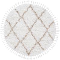 carpetfine Hoogpolig vloerkleed Eddy Met franje, woonkamer