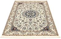 Morgenland Teppich Nain 6la Teppich handgeknüpft beige, rechteckig, 7 mm Höhe, handgeknüpft