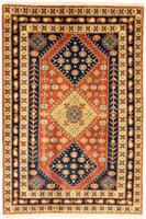 Morgenland Wollteppich Afshar Sirjan Teppich handgeknüpft rost, rechteckig, 8 mm Höhe, handgeknüpft