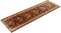 Morgenland Wollteppich Ardebil Teppich handgeknüpft blau, rechteckig, 8 mm Höhe, handgeknüpft
