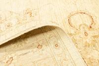 Morgenland Wollteppich Farahan Teppich handgeknüpft beige, rechteckig, 7 mm Höhe