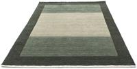 Morgenland Wollteppich Loribaft Teppich handgewebt beige, rechteckig, 15 mm Höhe, Kurzflor